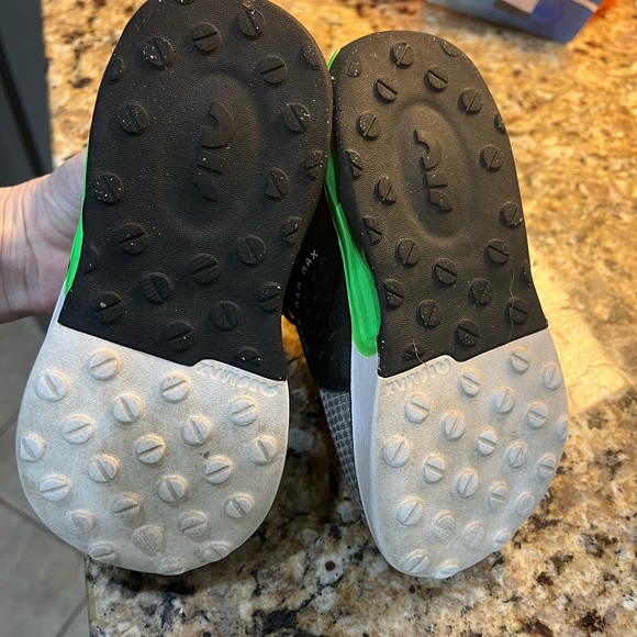 Nike Big Kids AirMax 2021 Ghost/Obsidian-Ashen Slate size 8C - Picture 3 of 5